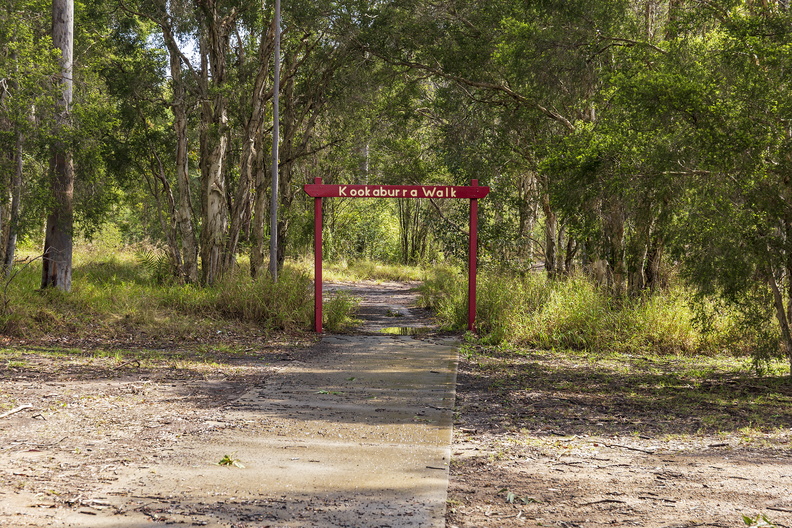 Entrance to Kookaburra Walk viewed from Log of Knowledge Park in Kurri Kurri.jpg
