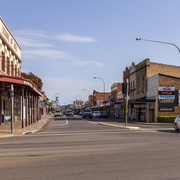 Vincent Street viewed from Maitland and Wollombi Road intersection in Cessnock1