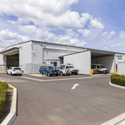 Toll Ambulance Rescue Helicopter Service base at Illawarra Regional Airport (1)